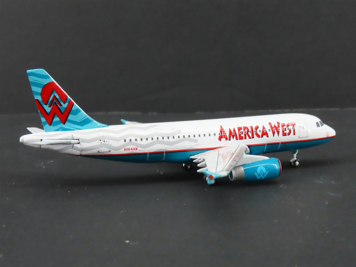 1:400 Gemini Jets GJAWE181 Die-Cast America West Airbus A319 Aircraft N814AW