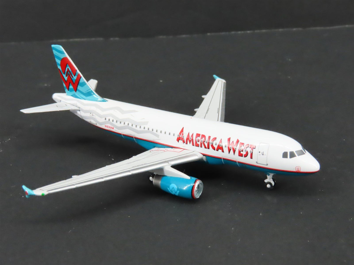 1:400 Gemini Jets GJAWE181 Die-Cast America West Airbus A319 Aircraft N814AW