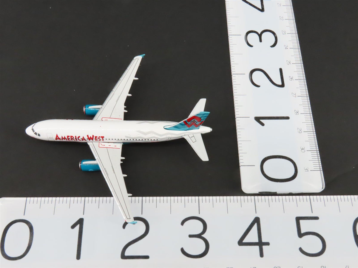 1:400 Gemini Jets GJAWE181 Die-Cast America West Airbus A319 Aircraft N814AW