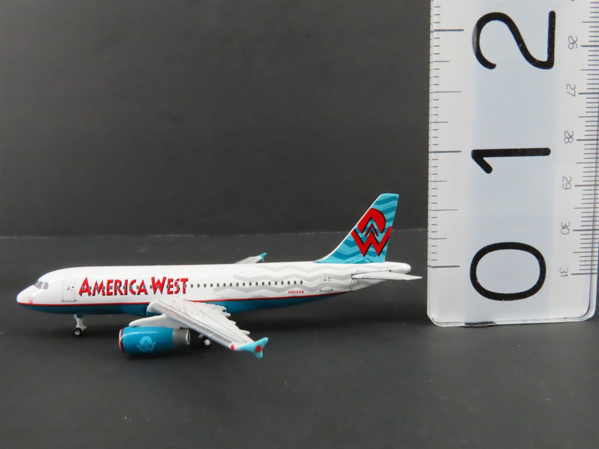 1:400 Gemini Jets GJAWE181 Die-Cast America West Airbus A319 Aircraft N814AW