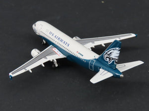 1:400 Gemini Jets Die-Cast US Airways Eagles Airbus A319-100 Aircraft N709UW