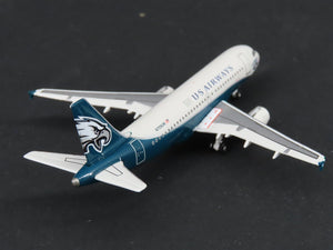 1:400 Gemini Jets Die-Cast US Airways Eagles Airbus A319-100 Aircraft N709UW