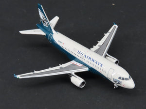1:400 Gemini Jets Die-Cast US Airways Eagles Airbus A319-100 Aircraft N709UW