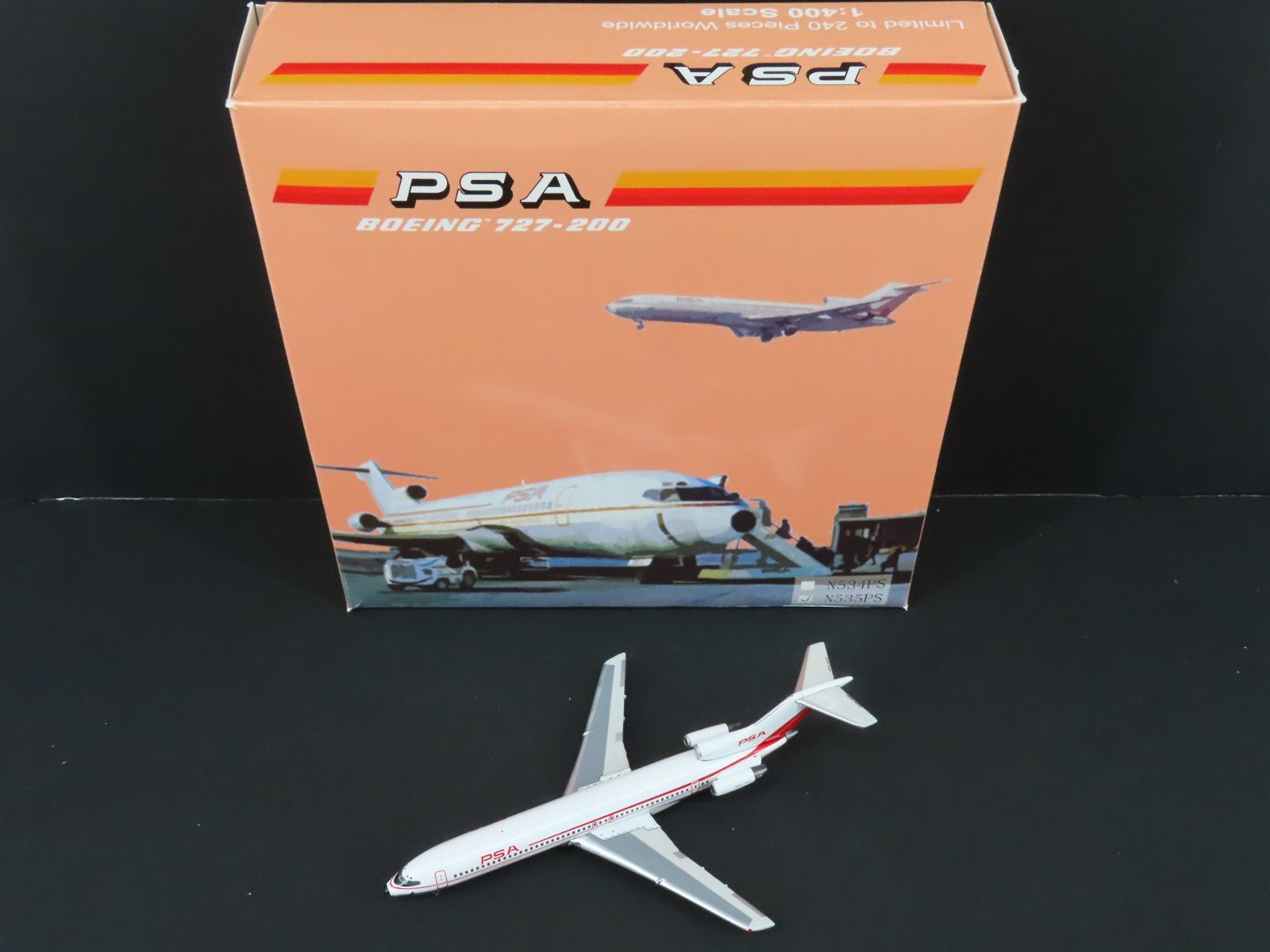 1:400 Gemini Jets PSA Pacific Southwest Airlines "Smile" Boeing 727 Aircraft