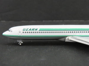 1:400 Scale Gemini Jets GJOZR194 Die-Cast Ozark Boeing 727-200 Aircraft N720ZK