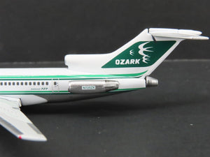 1:400 Scale Gemini Jets GJOZR194 Die-Cast Ozark Boeing 727-200 Aircraft N720ZK