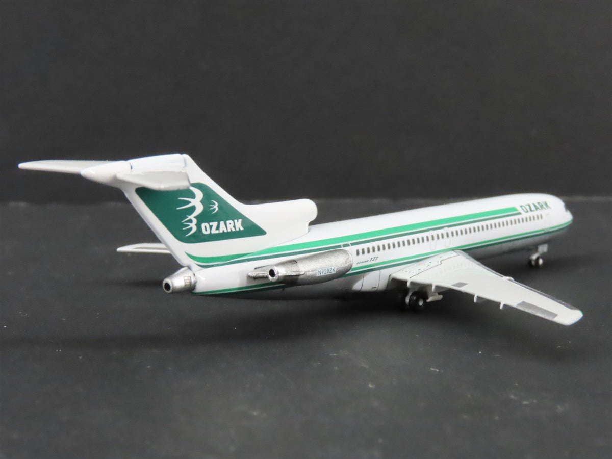 1:400 Scale Gemini Jets GJOZR194 Die-Cast Ozark Boeing 727-200 Aircraft N720ZK