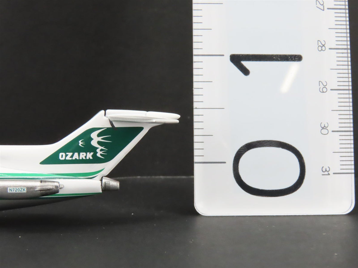 1:400 Scale Gemini Jets GJOZR194 Die-Cast Ozark Boeing 727-200 Aircraft N720ZK
