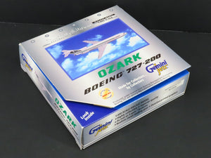 1:400 Scale Gemini Jets GJOZR194 Die-Cast Ozark Boeing 727-200 Aircraft N720ZK