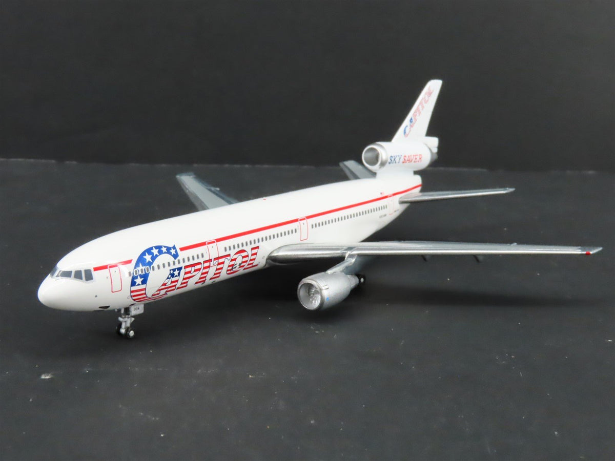 1:400 Gemini Jets GSCAP001 Die-Cast Capitol McDonnell Douglas DC-10-10 Aircraft