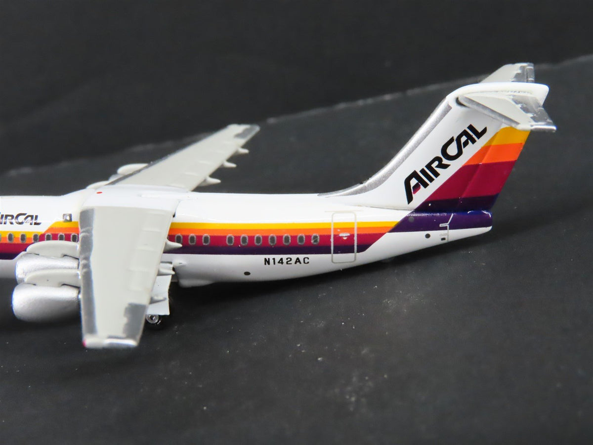 1:400 Scale Gemini Jets GJACL758 Die-Cast AirCal BAE 146/RJ-85 Aircraft N142AC