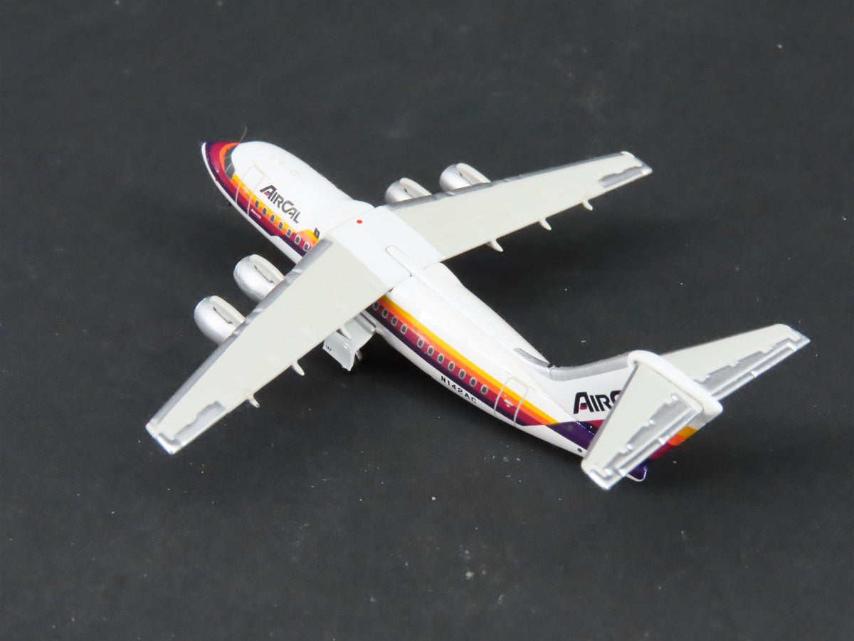 1:400 Scale Gemini Jets GJACL758 Die-Cast AirCal BAE 146/RJ-85 Aircraft N142AC