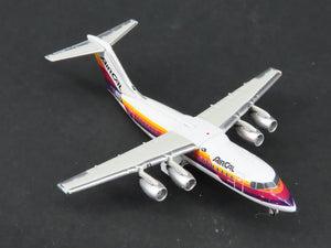 1:400 Scale Gemini Jets GJACL758 Die-Cast AirCal BAE 146/RJ-85 Aircraft N142AC
