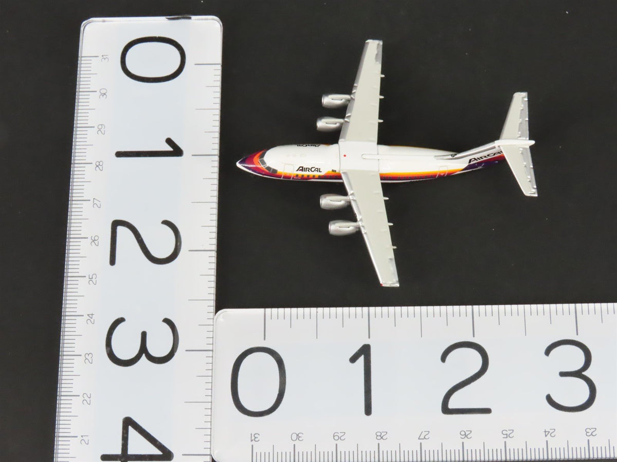 1:400 Scale Gemini Jets GJACL758 Die-Cast AirCal BAE 146/RJ-85 Aircraft N142AC