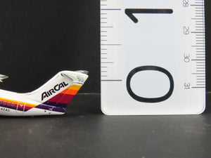 1:400 Scale Gemini Jets GJACL758 Die-Cast AirCal BAE 146/RJ-85 Aircraft N142AC