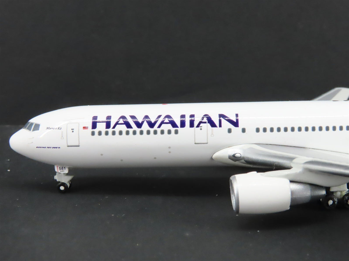 1:400 Gemini Jets II GJHAL532 Die-Cast Hawaiian Boeing 767-300 Aircraft N9581HA