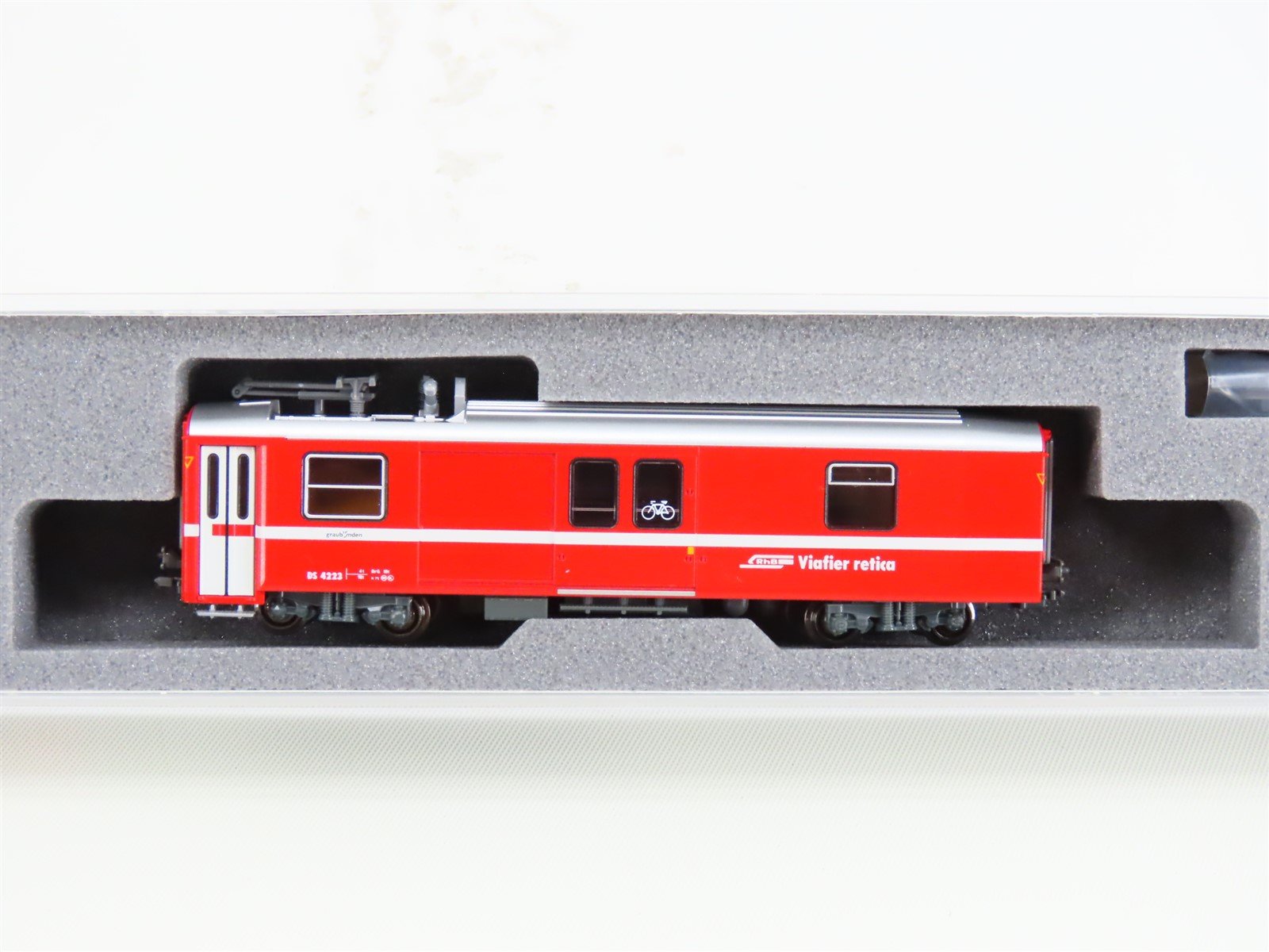 N Scale KATO 5279-1 RhB Rhaetian Railway Baggage Passenger Car #DS4223