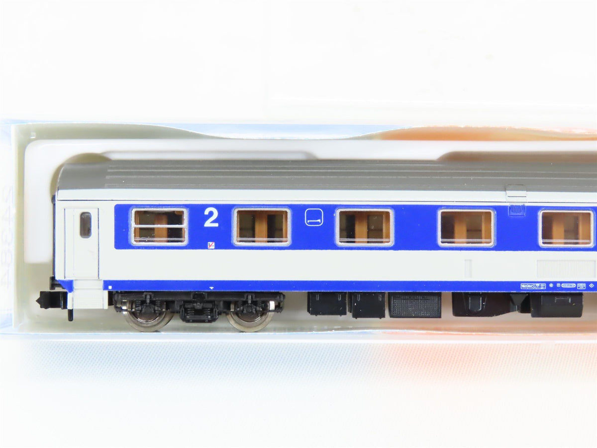 N Scale Roco 24384 OBB Austrian 2nd Class Corridor Coach Passenger #015-2