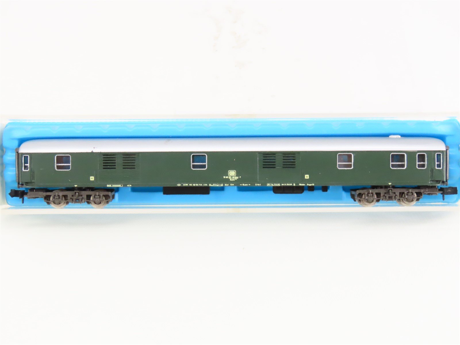 N Scale Atlas/Rivarossi 2685 DB German Post Office/Baggage Passenger Car #044-7