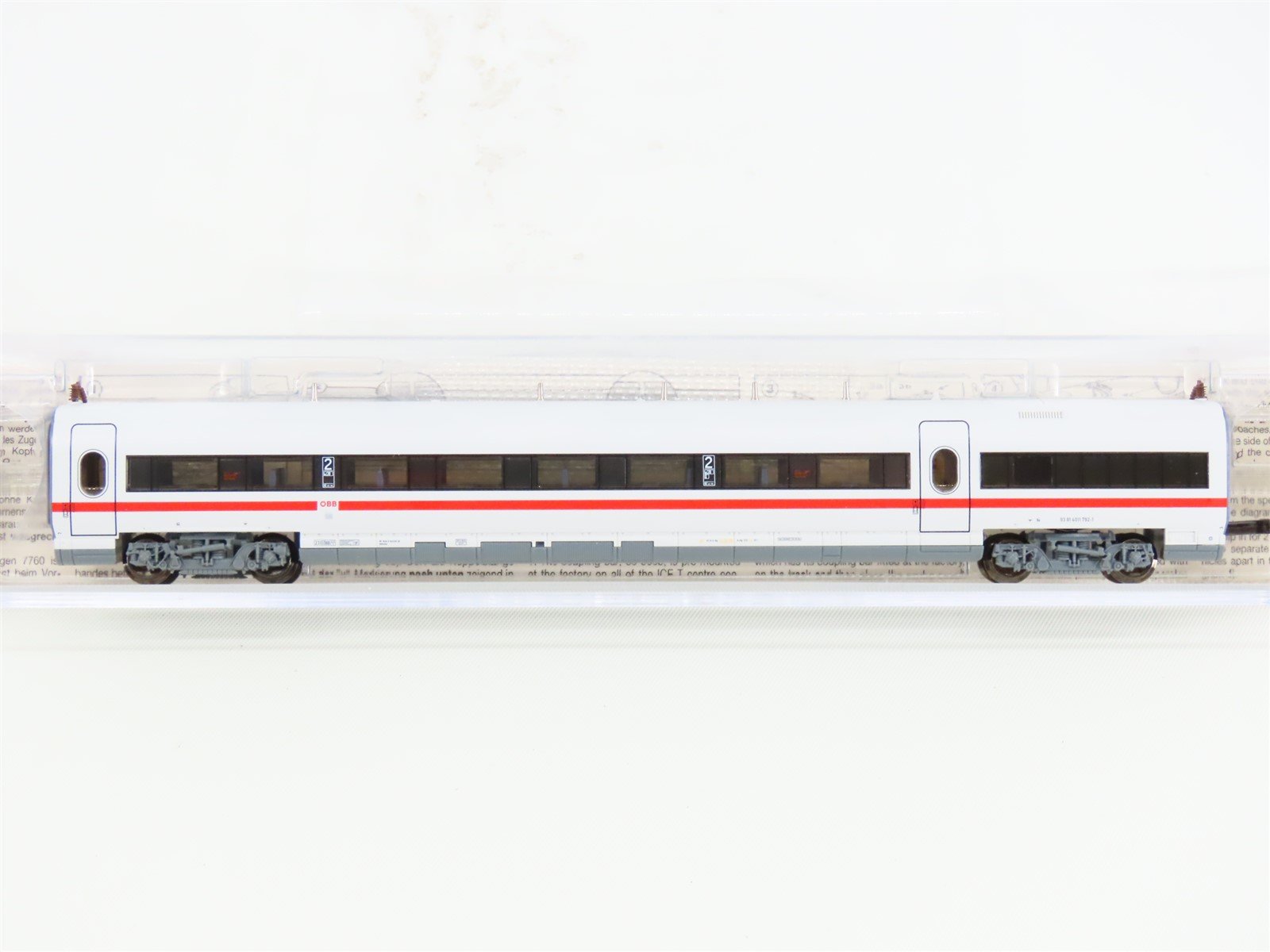 N Fleischmann 7764K OBB ICE InterCityExpress 2nd Class Coach Passenger #792-1