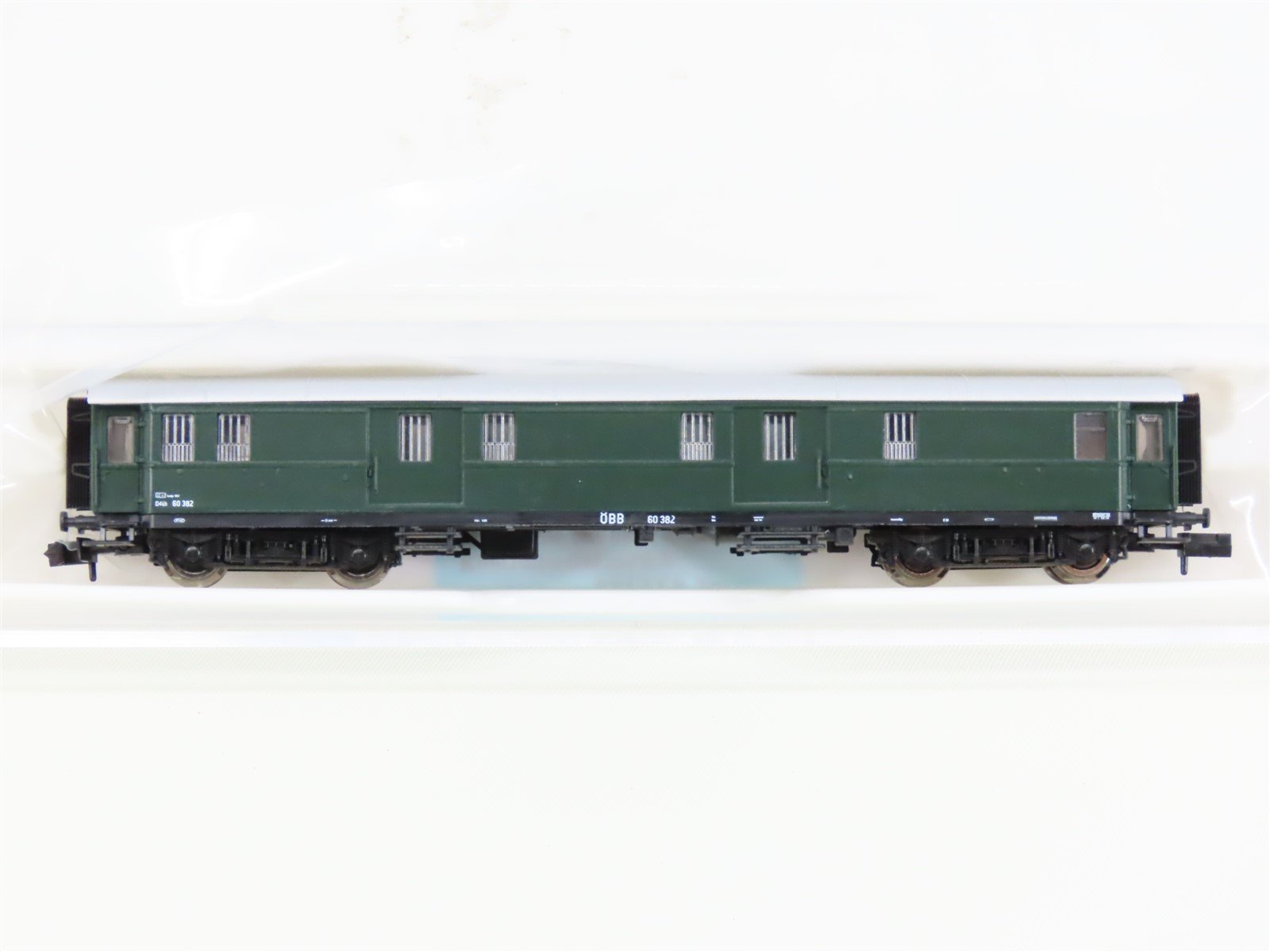 N Scale Fleischmann 862901 OBB Austrian Federal Baggage Passenger Car #60 382