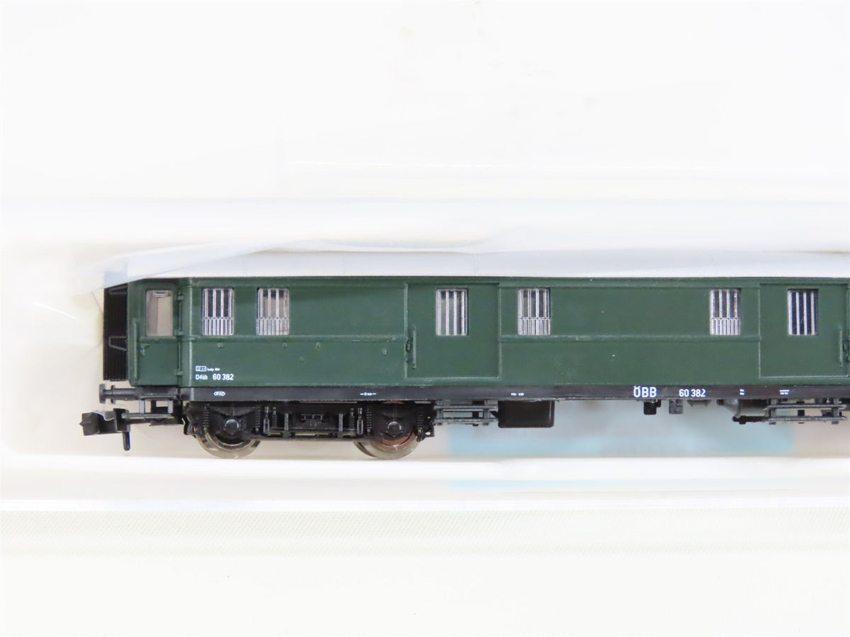 N Scale Fleischmann 862901 OBB Austrian Federal Baggage Passenger Car #60 382