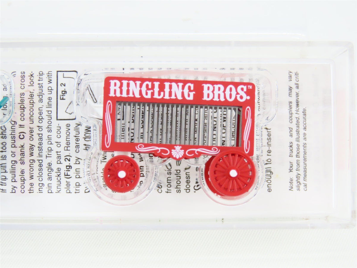 N Micro-Trains MTL 47000049 Ringling Bros. Barnum &amp; Bailey Circus Wagon &amp; Cage