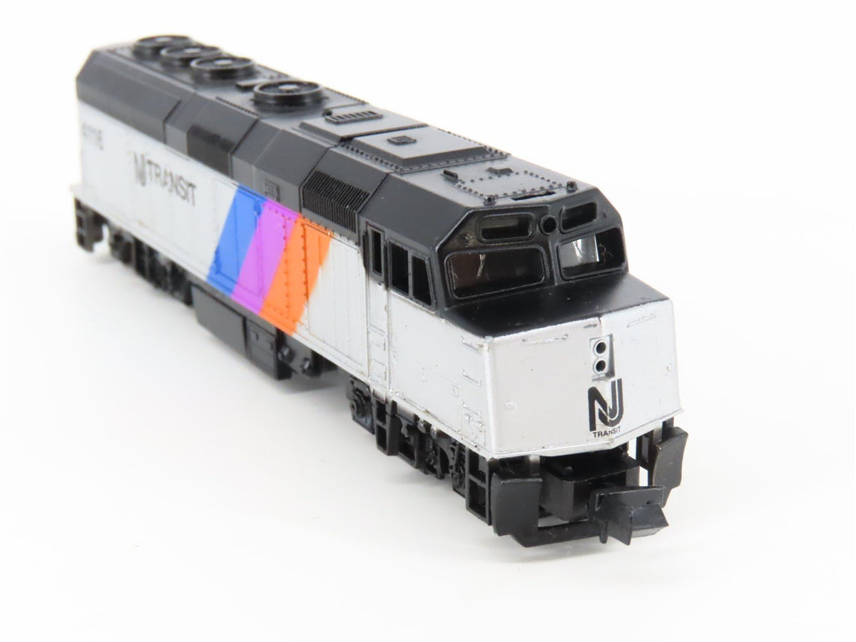 N Scale Life-Like 7643 NJT New Jersey Transit F40PH Diesel Locomotive #4116