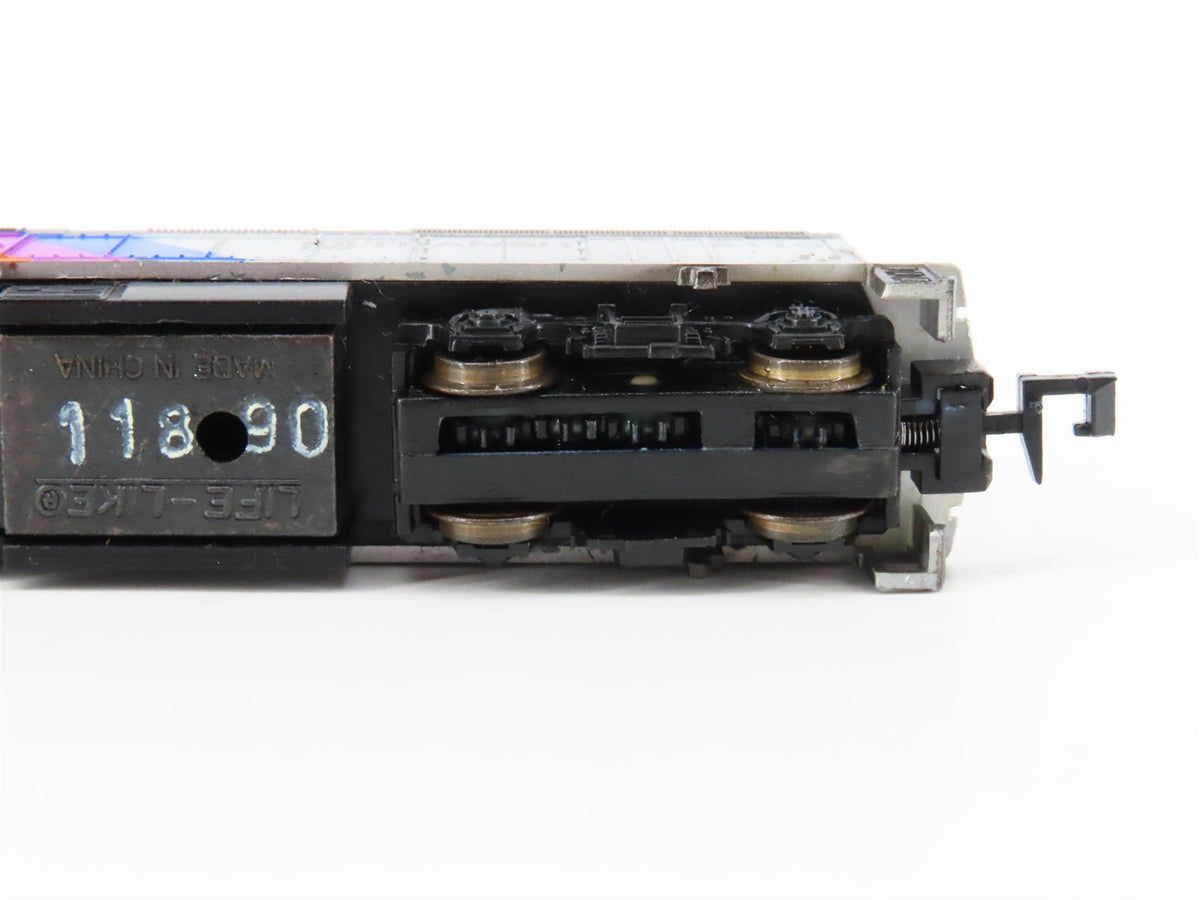 N Scale Life-Like 7643 NJT New Jersey Transit F40PH Diesel Locomotive #4116