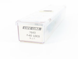 N Scale Life-Like 7643 NJT New Jersey Transit F40PH Diesel Locomotive #4116