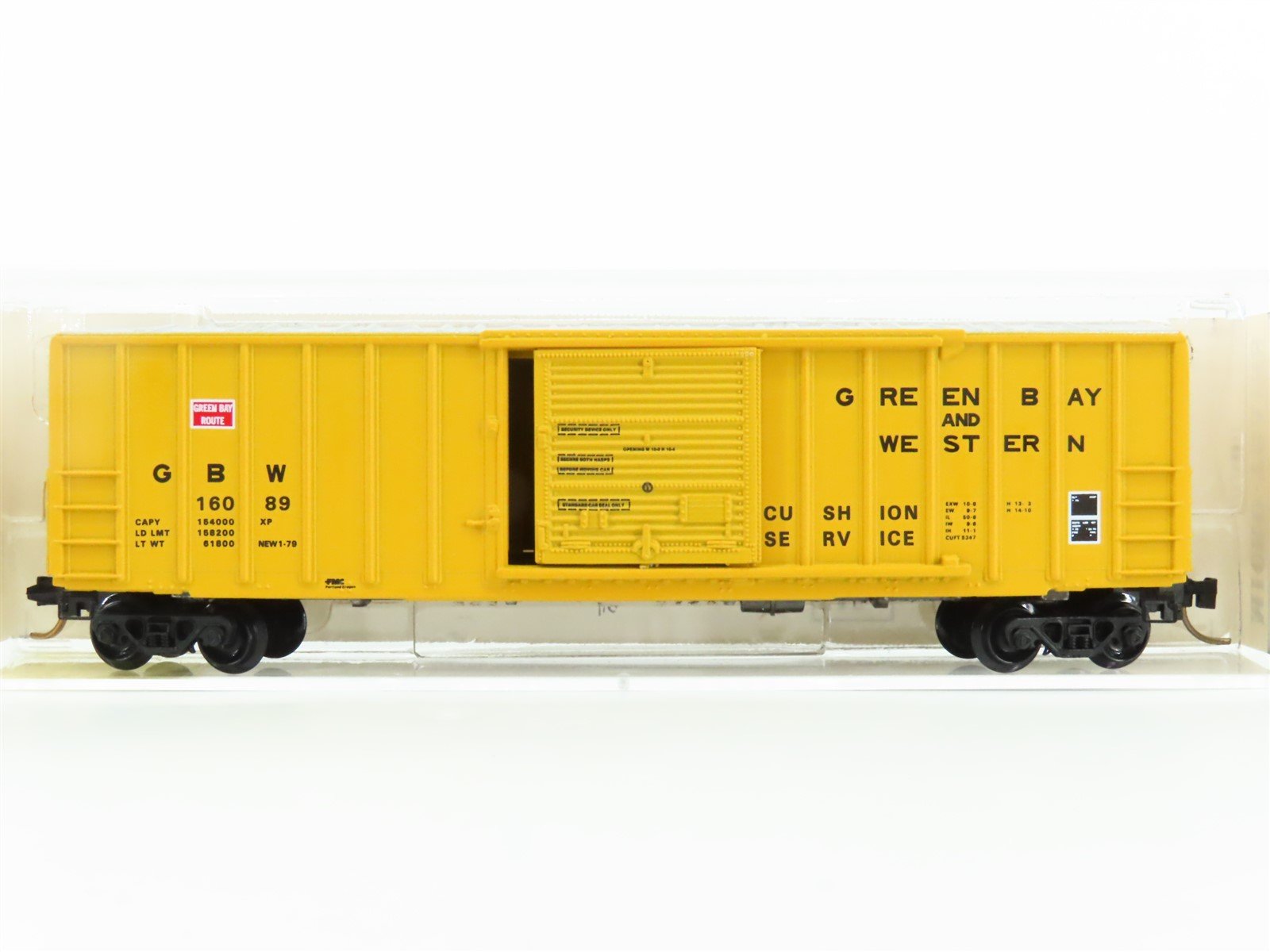 N Scale Kadee Micro-Trains MTL 25230 GBW Green Bay Route 50' Box Car #16089