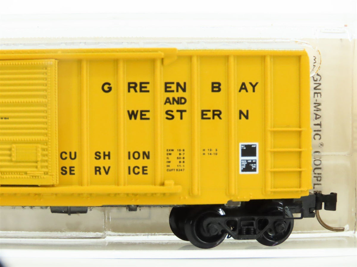 N Scale Kadee Micro-Trains MTL 25230 GBW Green Bay Route 50&#39; Box Car #16089