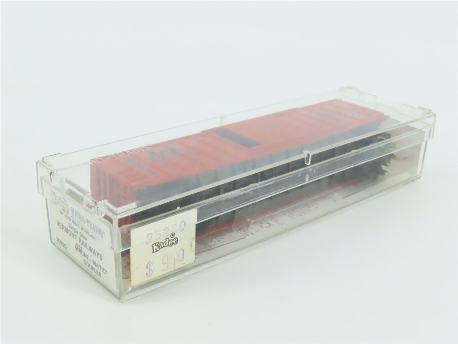 N Scale Kadee Micro-Trains MTL 25220 VTR Vermont Railways 50' Box Car #4019