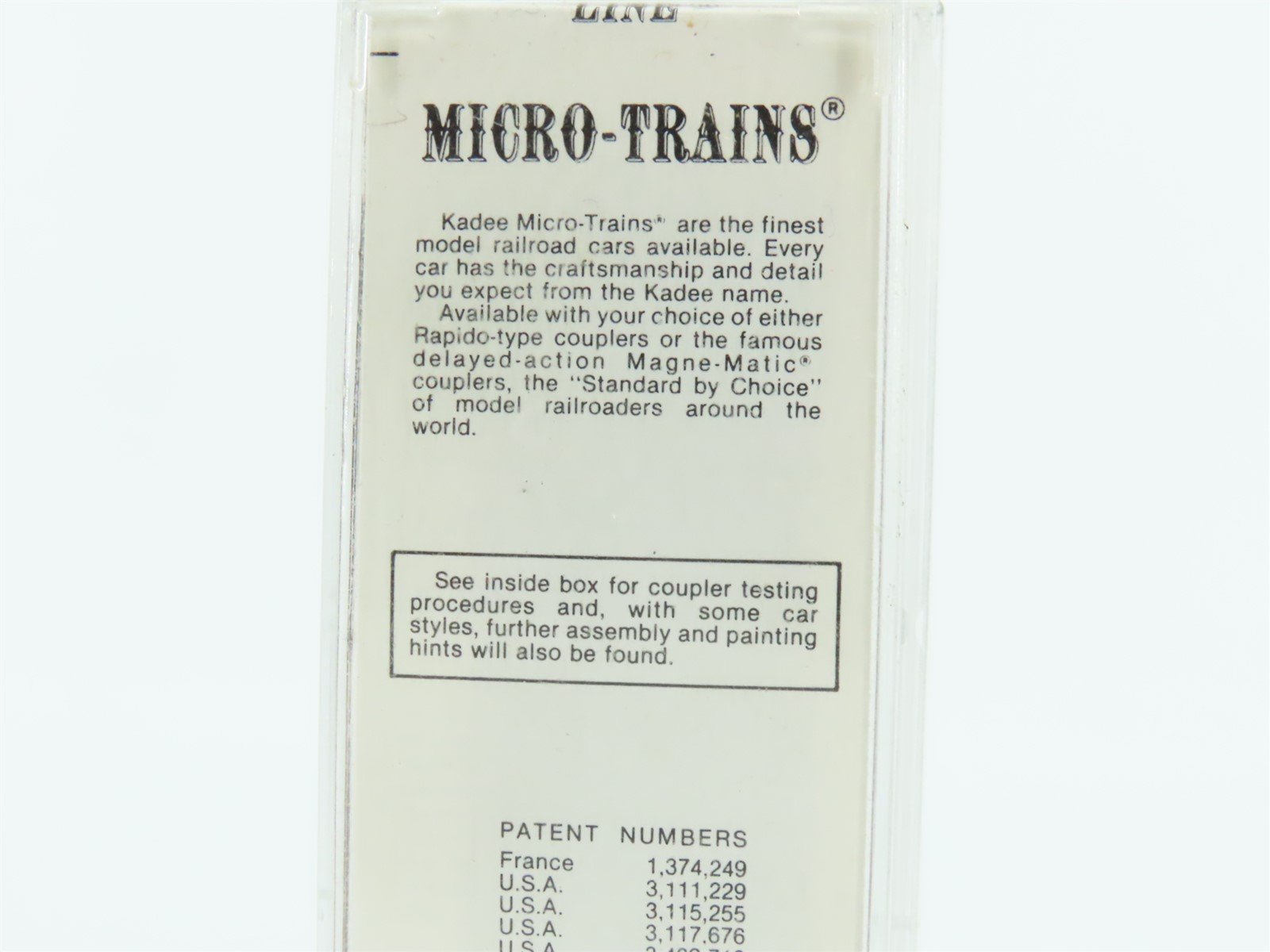 N Scale Kadee Micro-Trains MTL 25220 VTR Vermont Railways 50' Box Car #4019