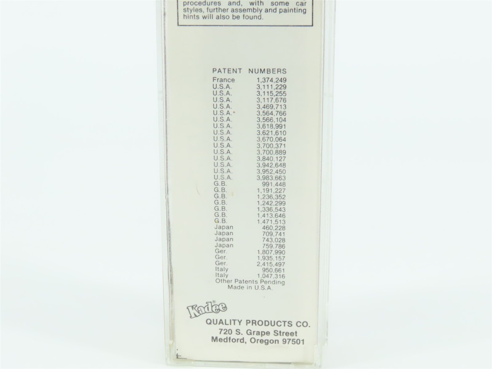 N Scale Kadee Micro-Trains MTL 25220 VTR Vermont Railways 50' Box Car #4019