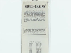 N Scale Kadee Micro-Trains MTL 25190 CR Conrail 50' Rib Side Box Car #157315