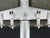 1:400 Aero Classics Die-Cast NIR Los Angeles Dodgers Lockheed L-188 Aircraft