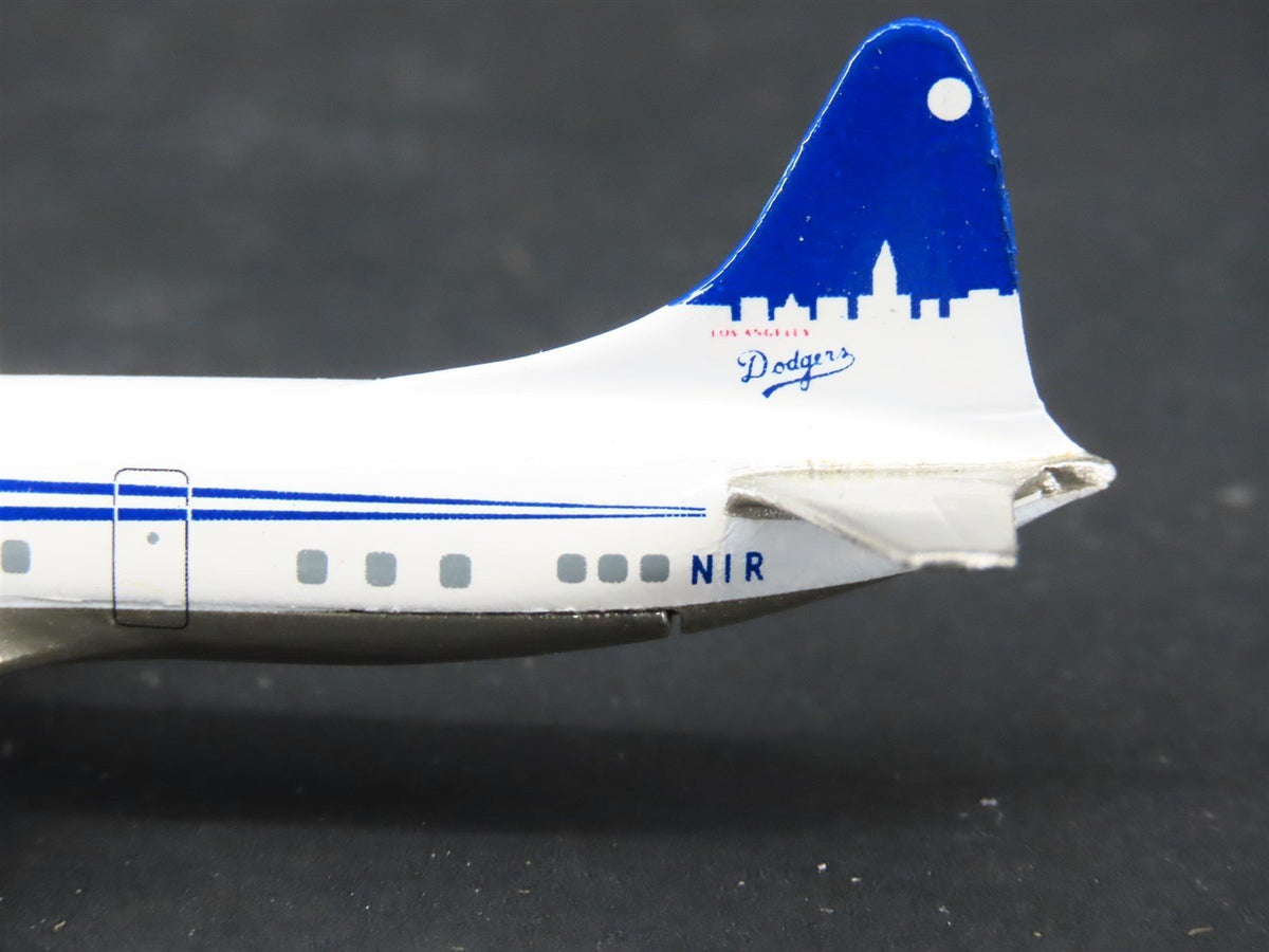 1:400 Aero Classics Die-Cast NIR Los Angeles Dodgers Lockheed L-188 Aircraft