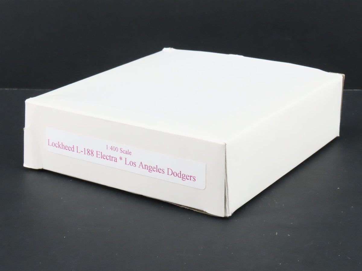 1:400 Aero Classics Die-Cast NIR Los Angeles Dodgers Lockheed L-188 Aircraft