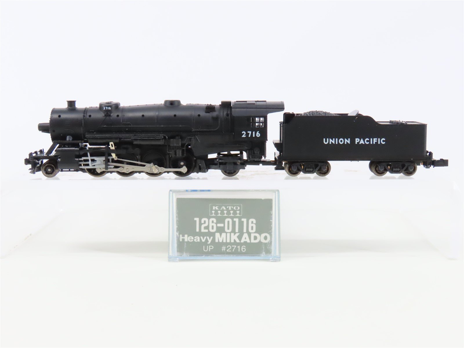 N Scale KATO 126-0116 UP Union Pacific 2-8-2 Heavy Mikado Steam #2716