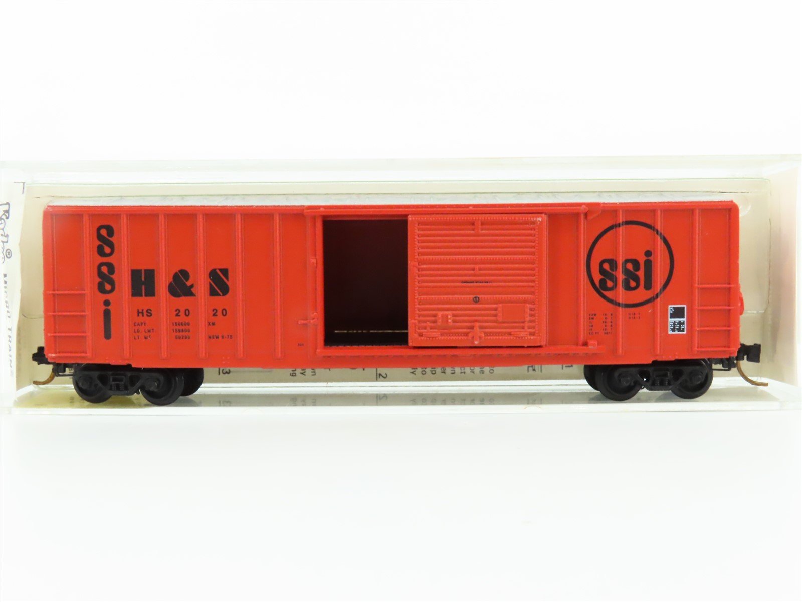N Scale Kadee Micro-Trains MTL 25180 H&S Hartford & Slocumb 50' Box Car #2020