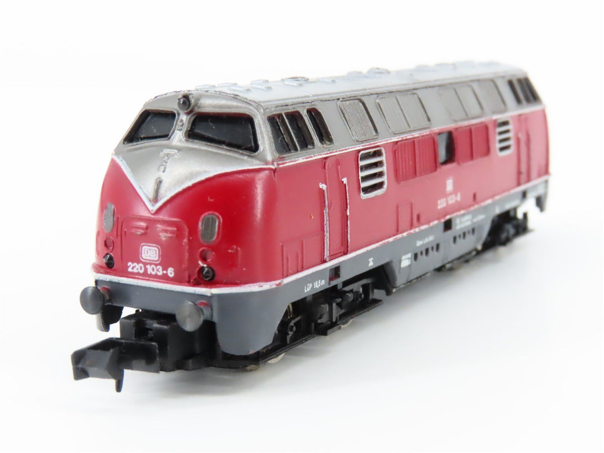 N Scale Arnold 0202 DB Deutsche Bahn BR 220 Diesel Locomotive #103-6