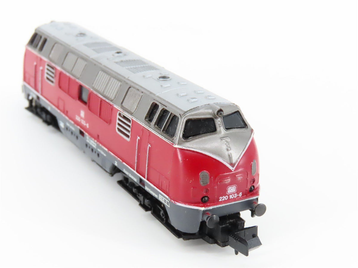 N Scale Arnold 0202 DB Deutsche Bahn BR 220 Diesel Locomotive #103-6