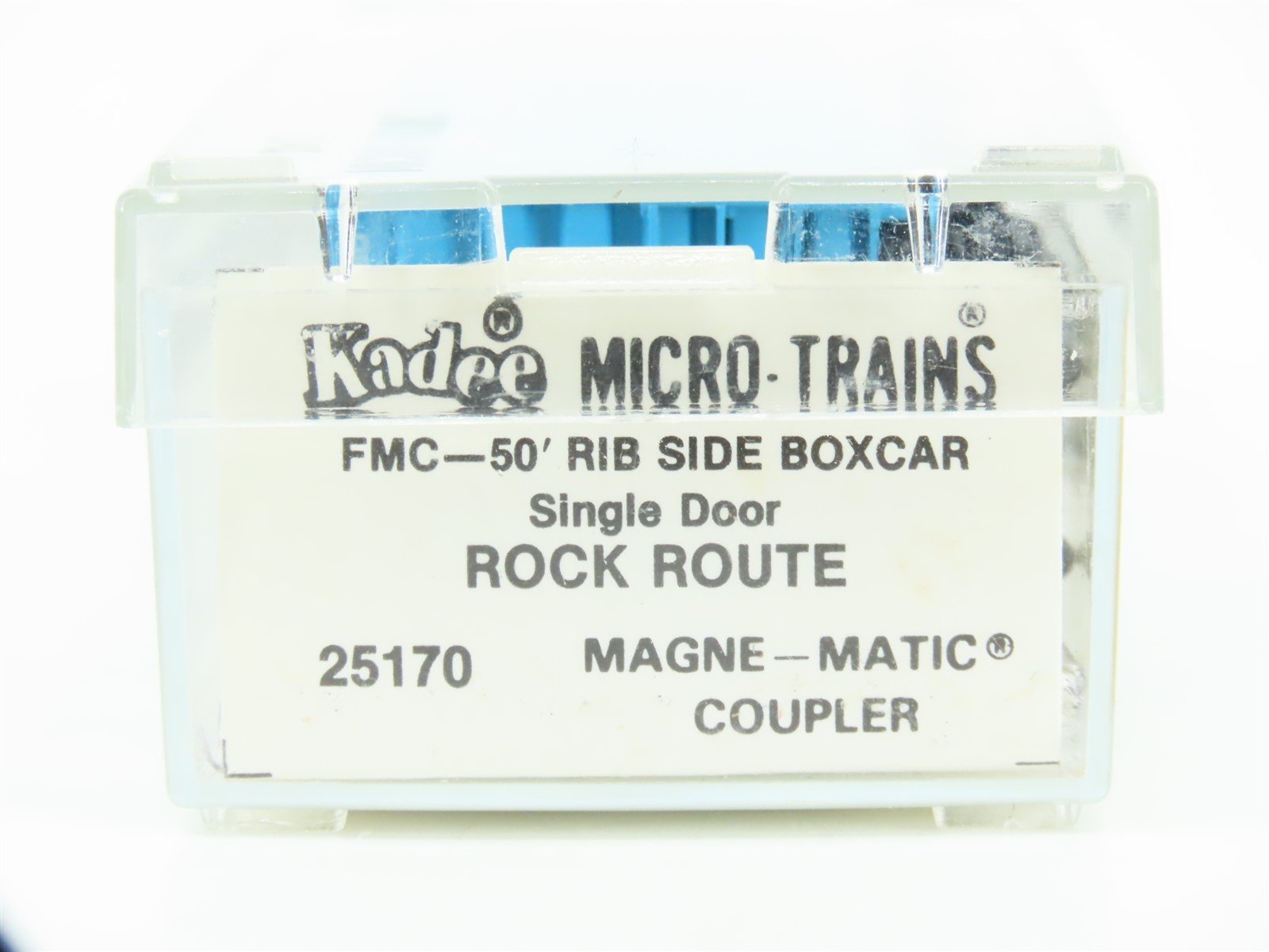 N Kadee Micro-Trains MTL 25170 ROCK Route Rock 50' Single Door Box Car #300460