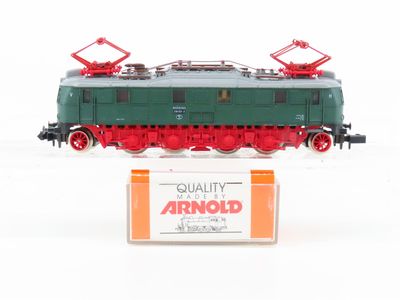 N Scale Arnold 2448 DR Duetsche Reichsbahn 218 Electric Loco #031-3