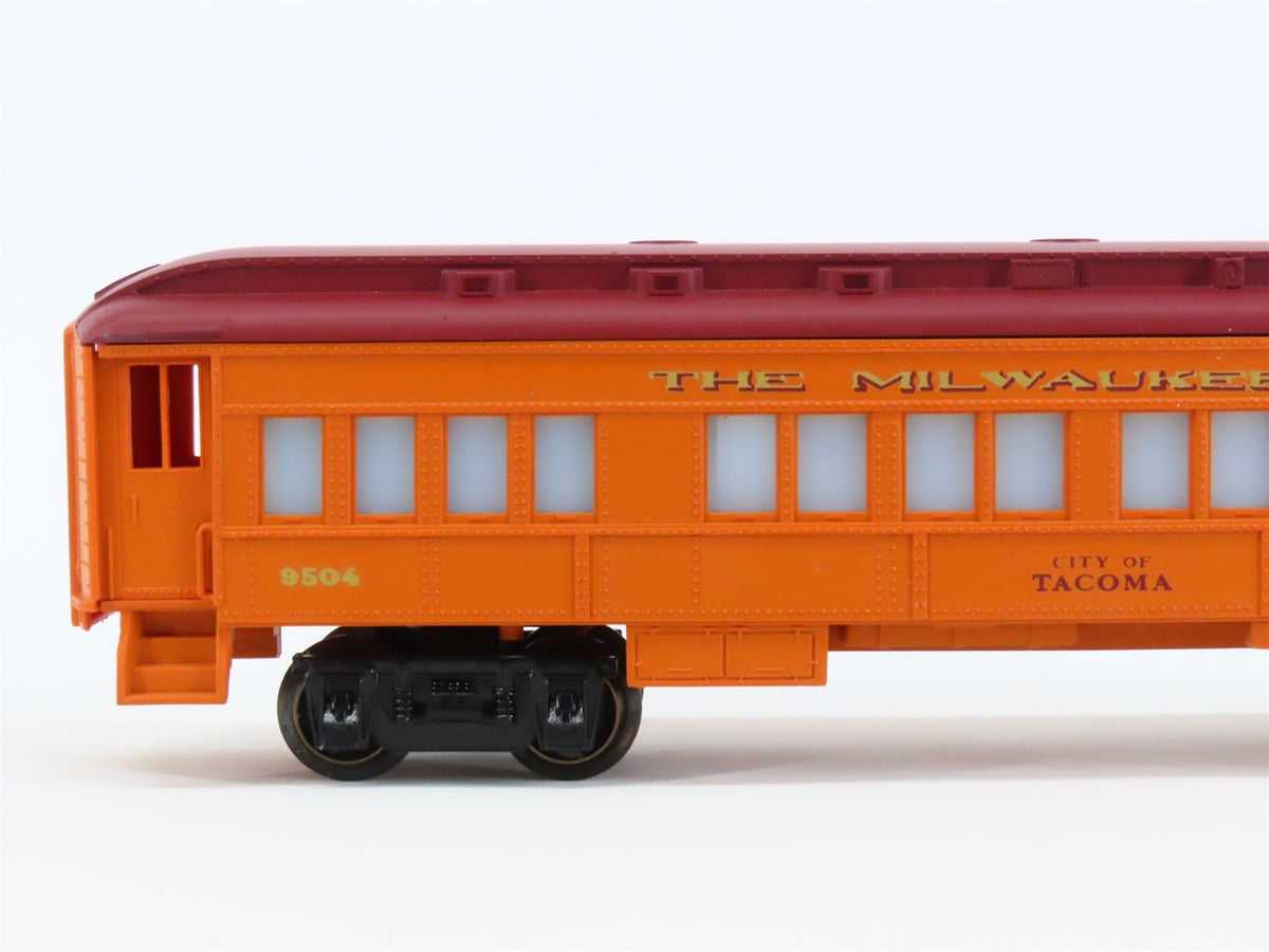 O Gauge 3-Rail Lionel MILW Milwaukee Road City of Tacoma Coach Passenger #9504