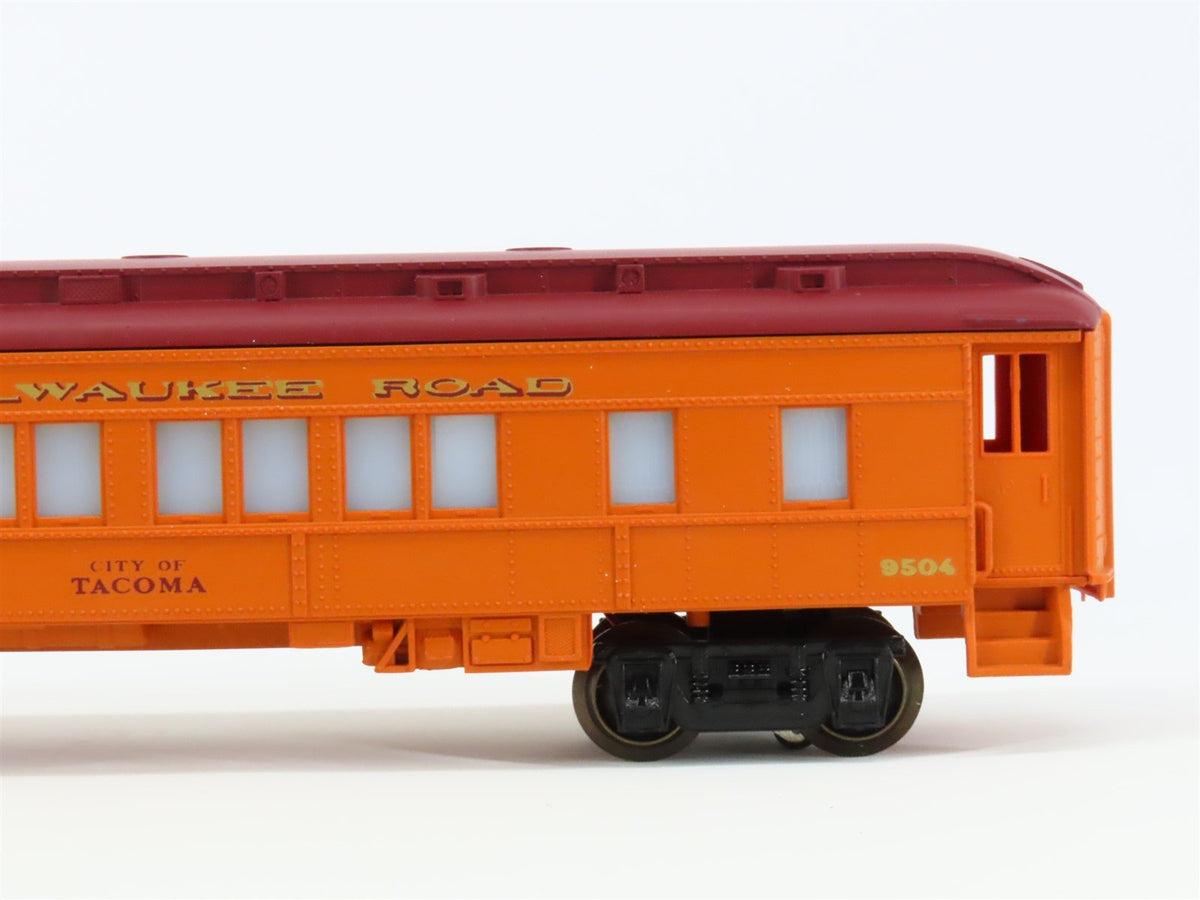 O Gauge 3-Rail Lionel MILW Milwaukee Road City of Tacoma Coach Passenger #9504