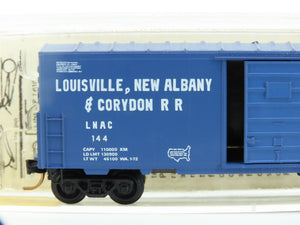 N Kadee Micro-Trains MTL 24080 LNAC Louisville New Albany & Corydon Boxcar #144