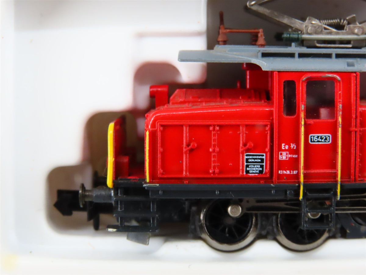 N Scale Arnold 2427 SBB CFF FFS Swiss Federal Electric Loco #16423