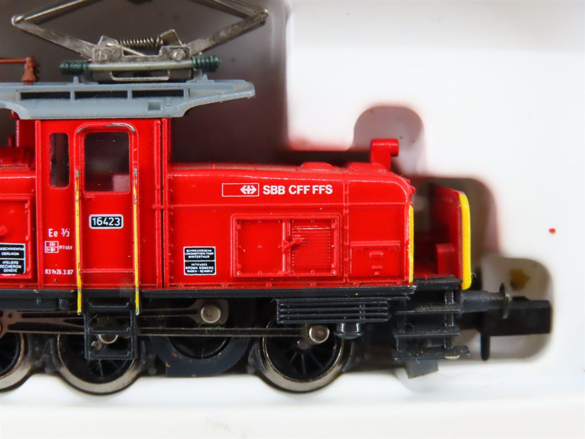 N Scale Arnold 2427 SBB CFF FFS Swiss Federal Electric Loco #16423